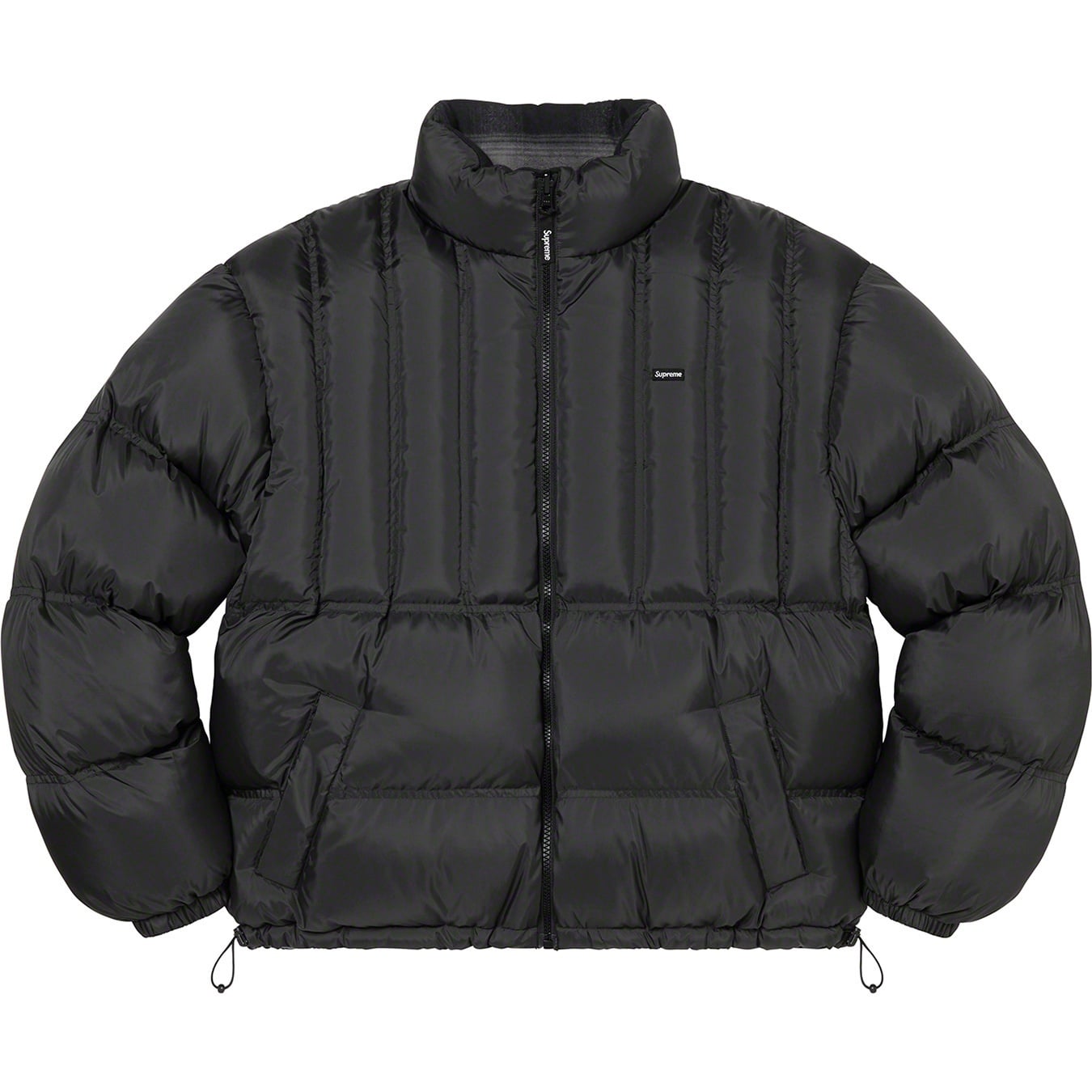 Flannel Reversible Puffer Jacket view 19